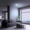 Feit Electric Feit EDGELIT 1.4 in. H X 11 in. W X 11 in. L Matte Black Black LED Flat Panel Light Fixture FP11EX6WYBK2 - alternate 4